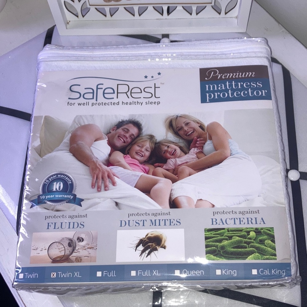 White Mattress Protector
